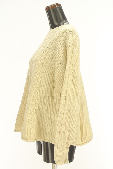 SM2（サマンサモスモス）の古着「ケーブル編みオーバーセーター（セーター）」大画像３へ