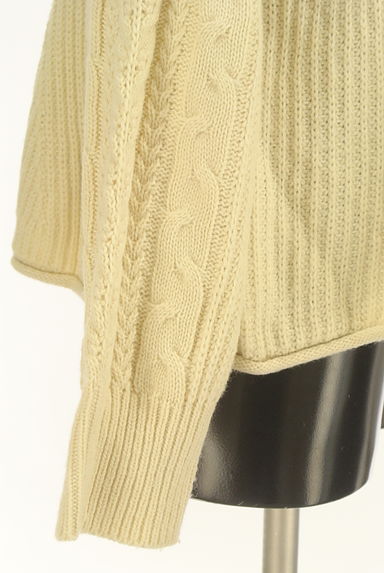 SM2（サマンサモスモス）の古着「ケーブル編みオーバーセーター（セーター）」大画像５へ