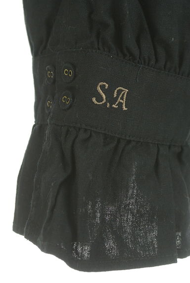SM2（サマンサモスモス）の古着「ＳＡ刺繍リネン混パンツ（パンツ）」大画像５へ
