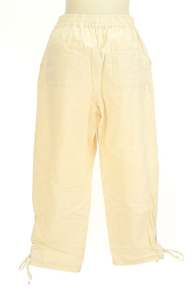 SM2（サマンサモスモス）の古着「リネン混裾レースアップクロップドパンツ（パンツ）」大画像２へ