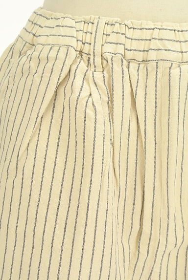 SM2（サマンサモスモス）の古着「リネン混ストライプテーパードパンツ（パンツ）」大画像４へ