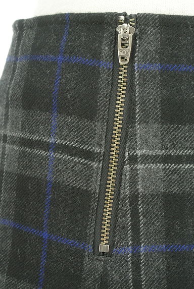 JILLSTUART（ジルスチュアート）の古着「ファスナー付きチェック柄ミニスカート（ミニスカート）」大画像４へ