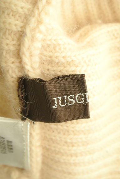 JUSGLITTY（ジャスグリッティー）の古着「ツイスト裾タートルネックワイドニット（ニット）」大画像６へ