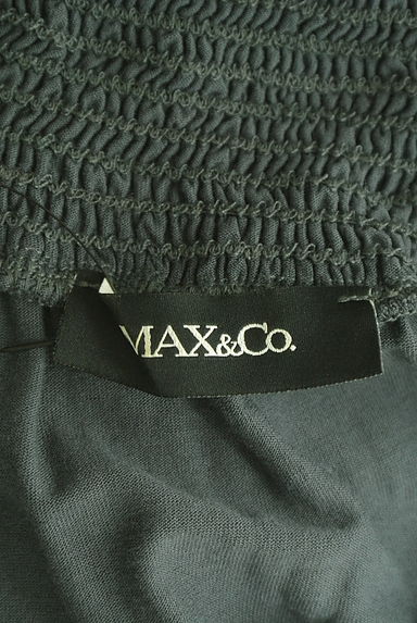 MAX&Co.（マックス＆コー）の古着「バタフライスリーブギャザーワンピース（ワンピース・チュニック）」大画像６へ