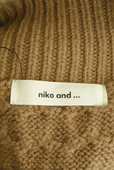 niko and...（ニコ アンド）の古着「ケーブル編みモックネックニットベスト（ニット）」大画像６へ