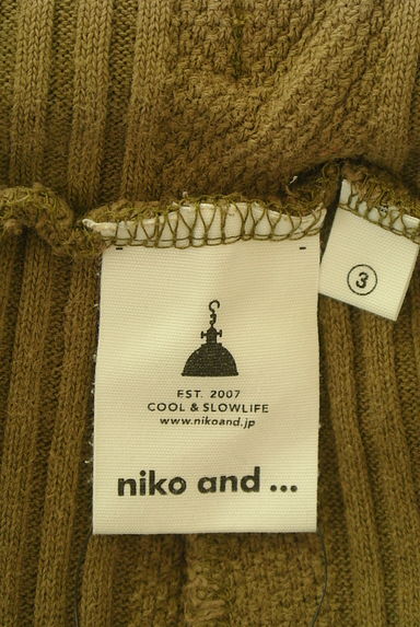 niko and...（ニコ アンド）の古着「カットオフリブパンツ（パンツ）」大画像６へ