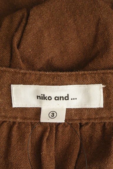 niko and...（ニコ アンド）の古着「ボリュームスキッパーブラウス（カットソー・プルオーバー）」大画像６へ
