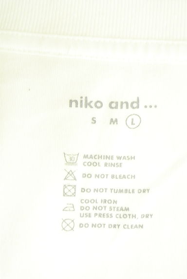 niko and...（ニコ アンド）の古着「ベーシックロングスリーブTシャツ（Ｔシャツ）」大画像６へ