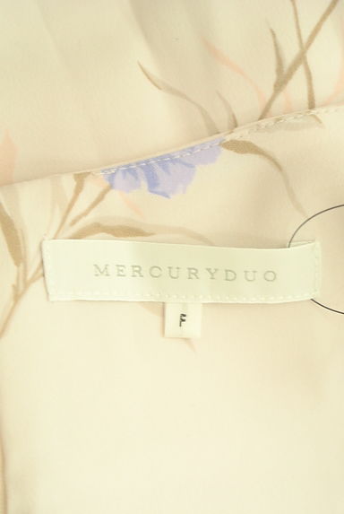 MERCURYDUO（マーキュリーデュオ）の古着「花柄ミニワンピース（ワンピース・チュニック）」大画像６へ