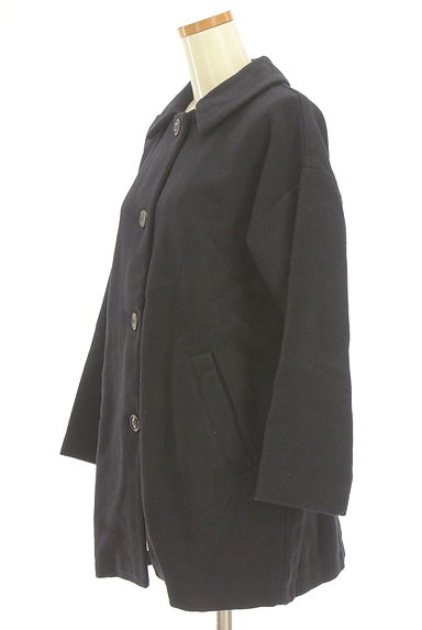SM2（サマンサモスモス）の古着「襟付きミドル丈コート（コート）」大画像３へ