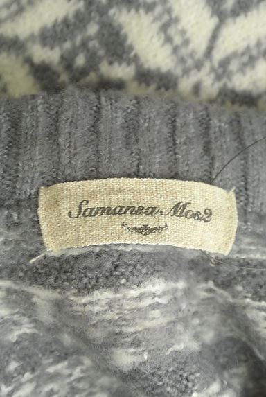 SM2（サマンサモスモス）の古着「ノルディック柄ニット（セーター）」大画像６へ