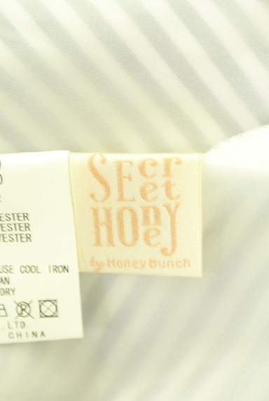 Secret Honey（シークレットハニー）の古着「ゴールドプリントチュールミニスカート（ミニスカート）」大画像６へ