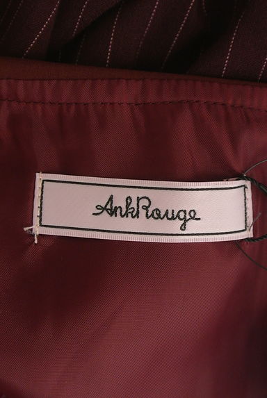Ank Rouge（アンクルージュ）の古着「スカラップ衿ストライプ膝丈ワンピース（ワンピース・チュニック）」大画像６へ