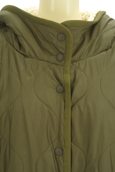 TABASA（タバサ）の古着「袖切替キルティングロングコート（コート）」大画像４へ