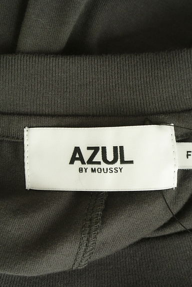 AZUL by moussy（アズールバイマウジー）の古着「ロゴ刺繍ドルマンスリーブTシャツ（Ｔシャツ）」大画像６へ
