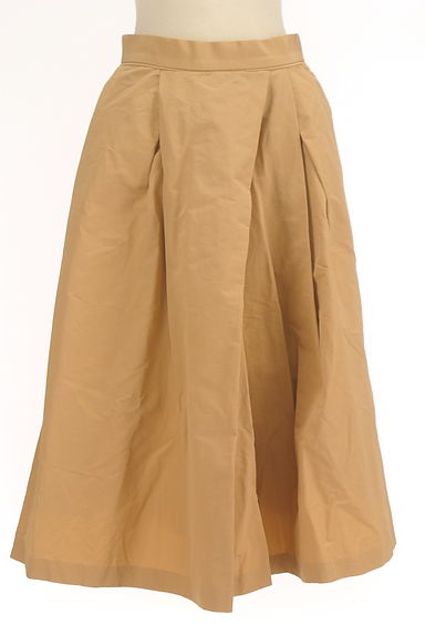 ROPE（ロペ）の古着「タックフレアミモレスカート（ロングスカート・マキシスカート）」大画像１へ