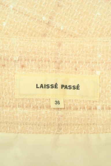 LAISSE PASSE（レッセパッセ）の古着「フロントボタンツイードミニスカート（ミニスカート）」大画像６へ