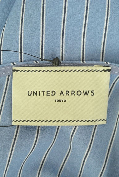 UNITED ARROWS（ユナイテッドアローズ）の古着「ボートネックストライプカットソー（カットソー・プルオーバー）」大画像６へ