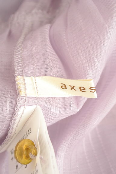 axes femme（アクシーズファム）の古着「刺繍レースシアーペプラムブラウス（ブラウス）」大画像６へ