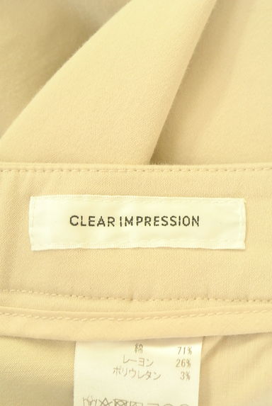 CLEAR IMPRESSION（クリアインプレッション）の古着「センタープレステーパードパンツ（パンツ）」大画像６へ
