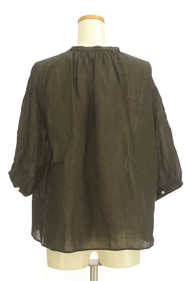 LE GLAZIK（ルグラジック）の古着「ボリューム七分袖カットソー（ブラウス）」大画像２へ
