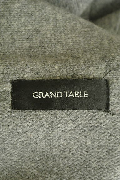 GRAND TABLE（グランターブル）の古着「ボリュームファー付きドルマンロングニットカーデ（カーディガン・ボレロ）」大画像６へ