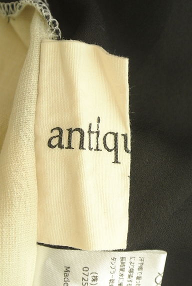 antiqua（アンティカ）の古着「シフォン切替ボーダーカットソー（カットソー・プルオーバー）」大画像６へ