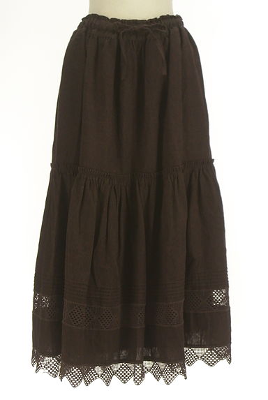 SM2（サマンサモスモス）の古着「刺繍レースロングボリュームスカート（ロングスカート・マキシスカート）」大画像１へ