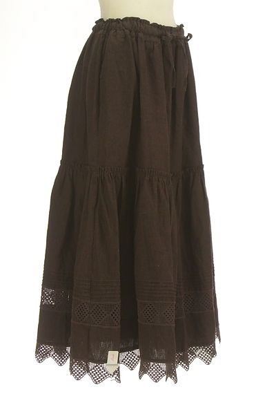 SM2（サマンサモスモス）の古着「刺繍レースロングボリュームスカート（ロングスカート・マキシスカート）」大画像４へ