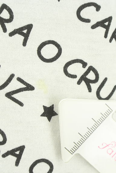 CARA O CRUZ（キャラオクルス）の古着「ブランドロゴ総柄Tシャツ（Ｔシャツ）」大画像５へ