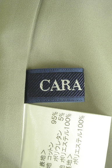 CARA O CRUZ（キャラオクルス）の古着「バイカラー膝丈ティアードワンピース（キャミワンピース）」大画像６へ