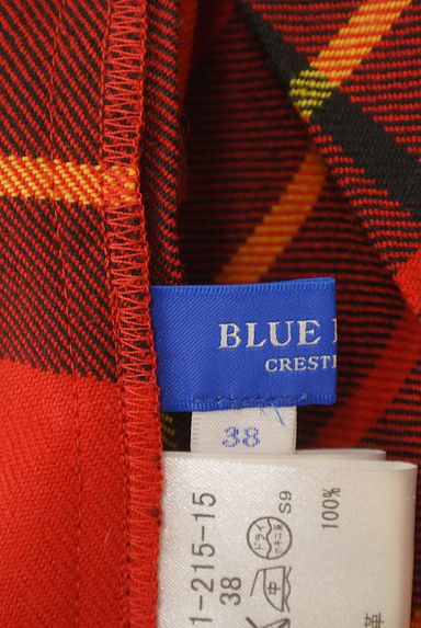 BLUE LABEL CRESTBRIDGE（ブルーレーベル・クレストブリッジ）の古着「チェック柄ミニ巻きスカート（スカート）」大画像６へ