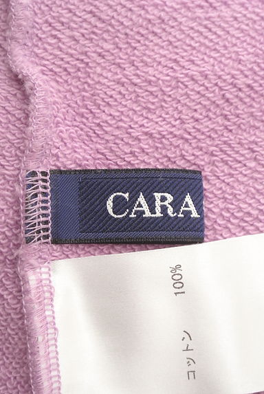 CARA O CRUZ（キャラオクルス）の古着「ロゴ入りスウェットパーカー（スウェット・パーカー）」大画像６へ