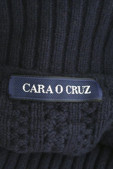 CARA O CRUZ（キャラオクルス）の古着「サイドリボンタートルネックニットベスト（ベスト・ジレ）」大画像６へ