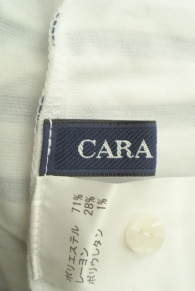 CARA O CRUZ（キャラオクルス）の古着「ボーダー×プリントプルオーバー（Ｔシャツ）」大画像６へ