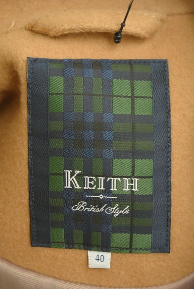 KEITH（キース）の古着「衿付きミドルウールコート（コート）」大画像６へ