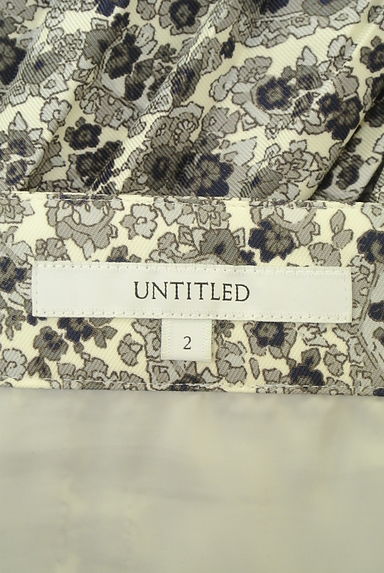 UNTITLED（アンタイトル）の古着「フラワープリーツロングスカート（ロングスカート・マキシスカート）」大画像６へ