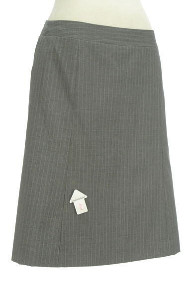 UNITED ARROWS（ユナイテッドアローズ）の古着「ピンストライプ柄膝上丈スカート（スカート）」大画像４へ
