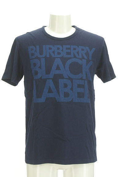 BURBERRY BLACK LABEL（バーバリーブラックレーベル）の古着「フロントロゴTシャツ（Ｔシャツ）」大画像１へ