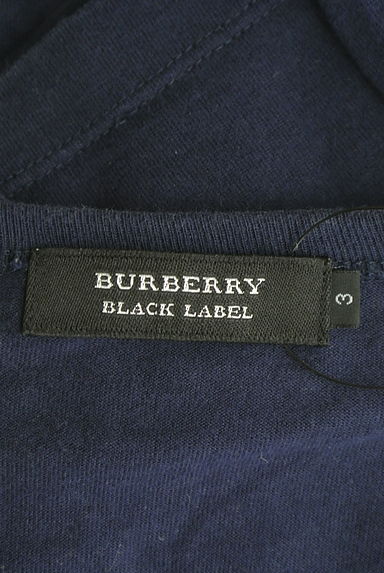 BURBERRY BLACK LABEL（バーバリーブラックレーベル）の古着「フロントロゴTシャツ（Ｔシャツ）」大画像６へ