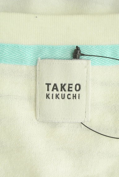 TAKEO KIKUCHI（タケオキクチ）の古着「ボーダーTシャツ（Ｔシャツ）」大画像６へ