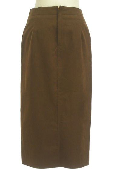 UNITED ARROWS（ユナイテッドアローズ）の古着「前スリットスウェードミモレスカート（ロングスカート・マキシスカート）」大画像２へ