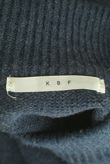 KBF（ケービーエフ）の古着「ケーブルボリューム袖モックネックニット（ニット）」大画像６へ