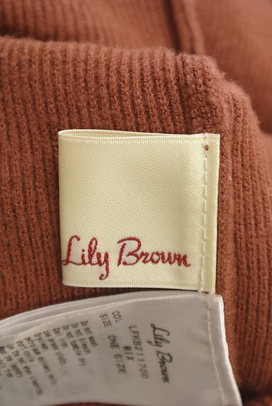 Lily Brown（リリーブラウン）の古着「バックカシュクールロングニットワンピ（ワンピース・チュニック）」大画像６へ