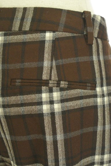 UNITED ARROWS（ユナイテッドアローズ）の古着「チェック柄ウールテーパードパンツ（パンツ）」大画像５へ