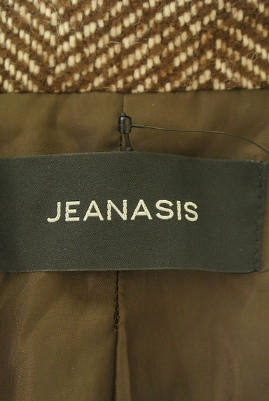JEANASiS（ジーナシス）の古着「ヘリンボーン柄ショートコート（コート）」大画像６へ