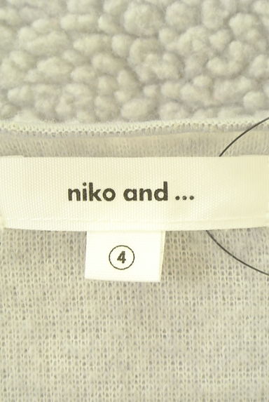 niko and...（ニコ アンド）の古着「ボアトップス（ニット）」大画像６へ