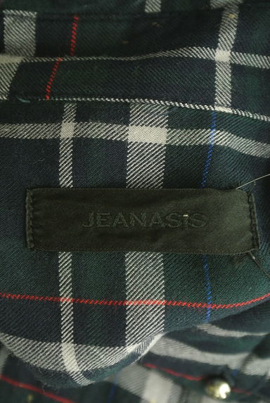 JEANASiS（ジーナシス）の古着「チェック柄スプラッシュシャツ（カジュアルシャツ）」大画像６へ