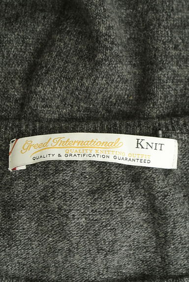 GREED INTERNATIONAL（グリードインターナショナル）の古着「カシミヤ混ニットトップス（ニット）」大画像６へ