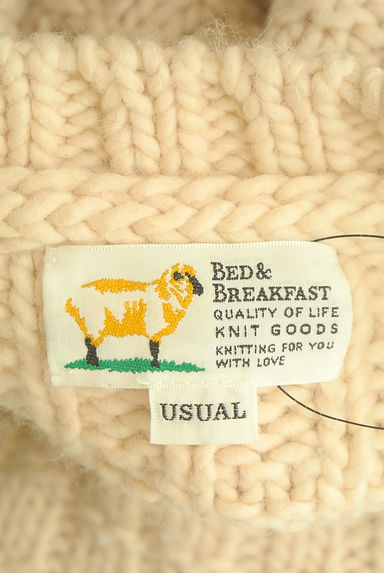 bed&breakfast（ベッドアンドブレックファスト）の古着「ドロップショルダークルーネックセーター（セーター）」大画像６へ